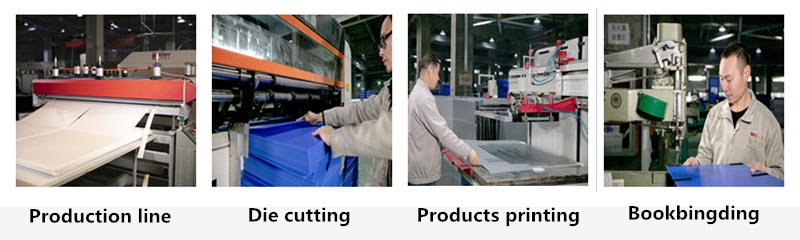 Corrugated plastic sheets production line
