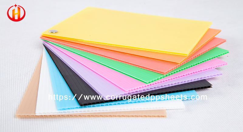 colorful corrugated plastic sheets for layer pads
