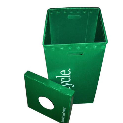 Custom Printing Corrugated Plastic Recycling Bins Top 5