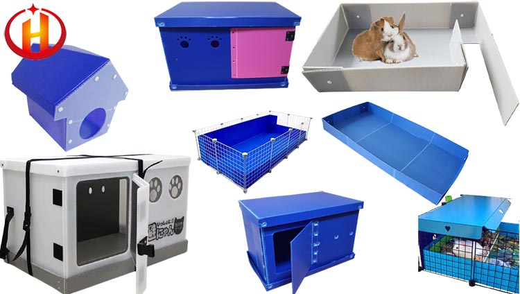 corrugated plastic pet carrier