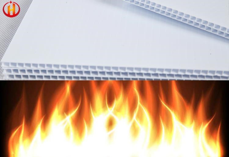 What are fire rated correx sheets?