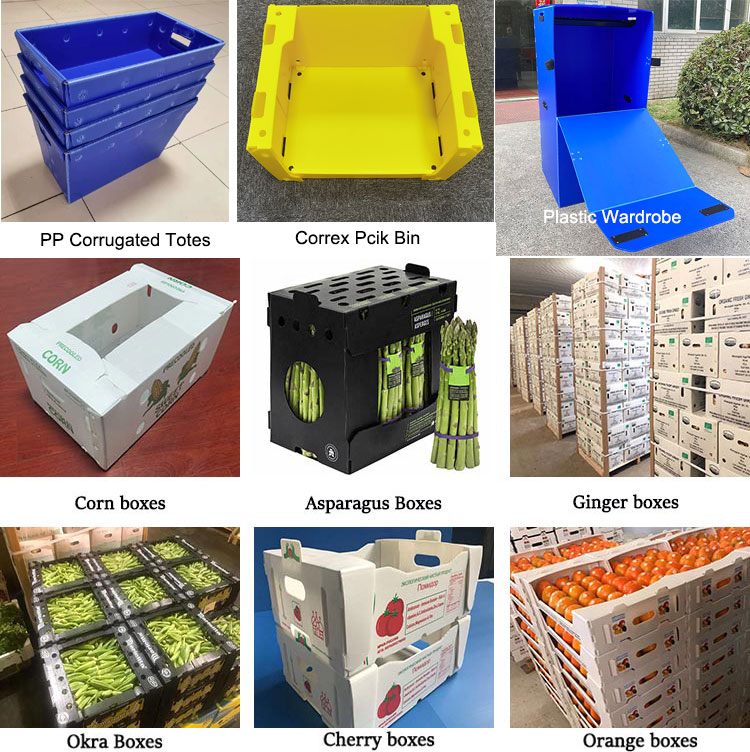 pp corrugated box bin