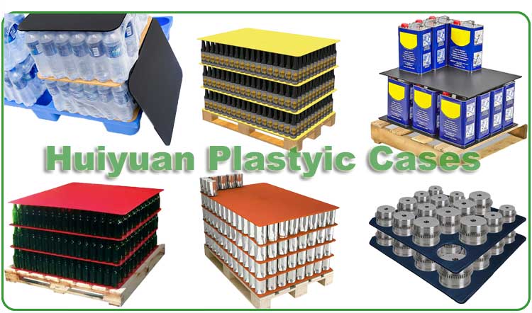 corrugated plastic layer pads tier sheets