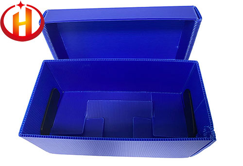 corrugated plastic boxes with lids