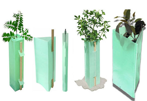 Cost-effective 2mm Corflute Plant Guards