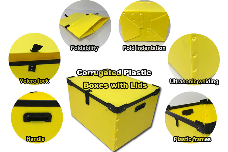 corrugated plastic shipping boxes