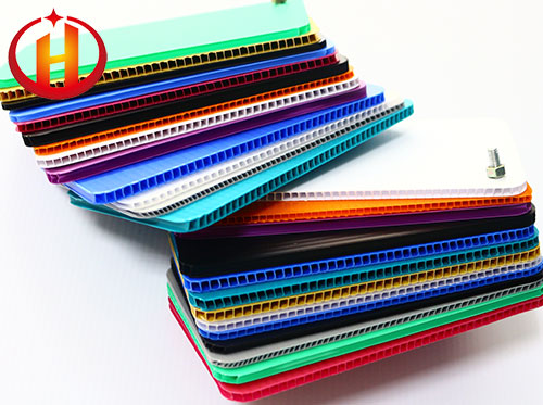 what is corrugated plastic sheet