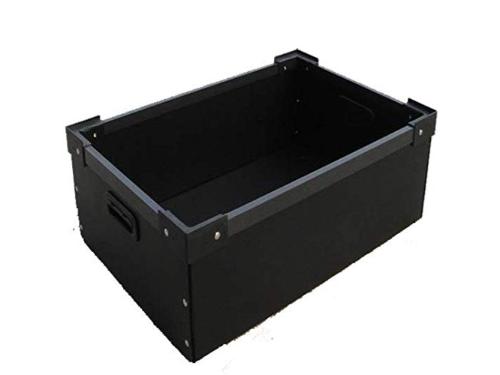 Anti-static hollow board boxes