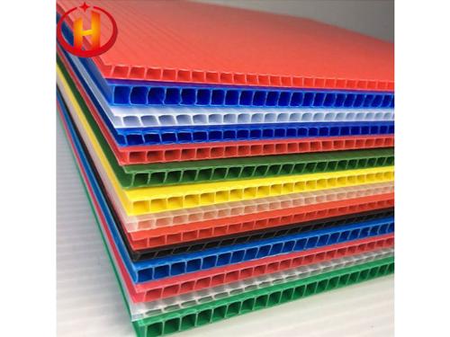the coroplast sheet