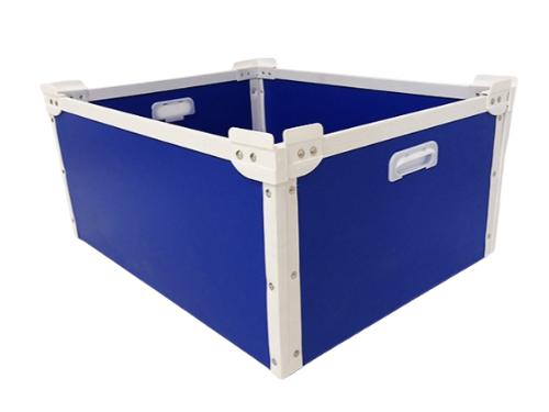 What is corrugated plastic box?