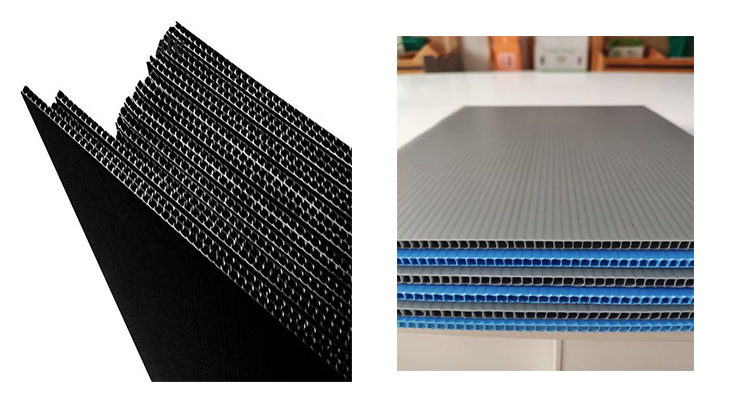 Anti-static corrugated plastic sheets