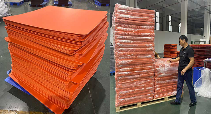 plastic separator sheets